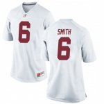 Women's Alabama Crimson Tide #6 Devonta Smith White Game NCAA College Football Jersey 2403VUNX1